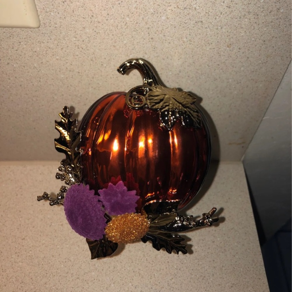 Pumpkin Wallflower Holder